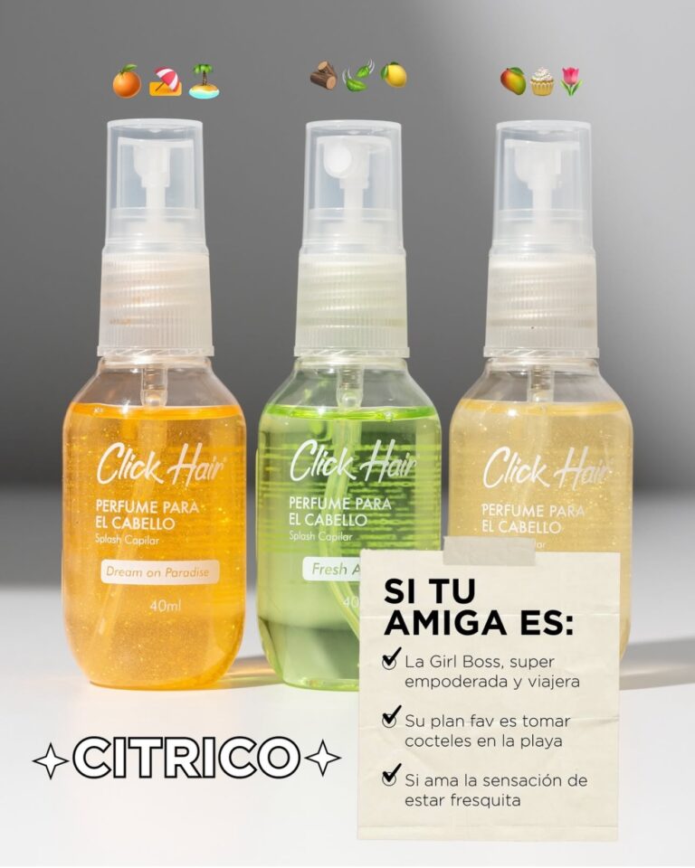 KIT PERFUME MINI - CLICK HAIR