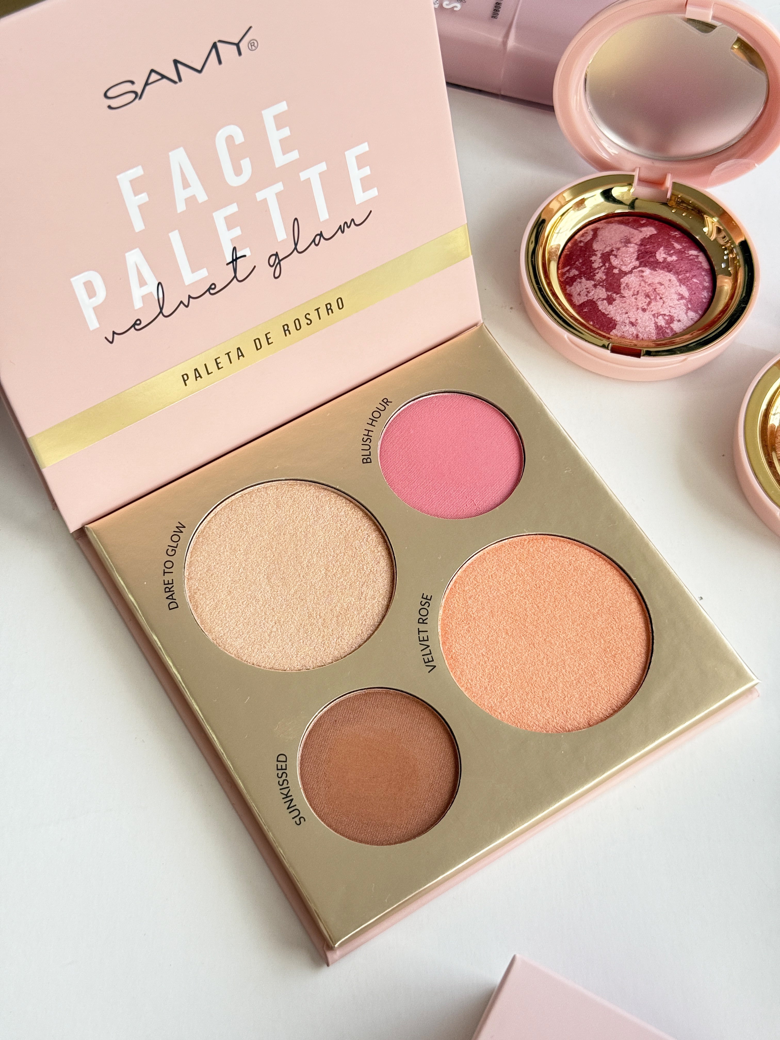 PALETA ROSTRO VELVET - SAMY