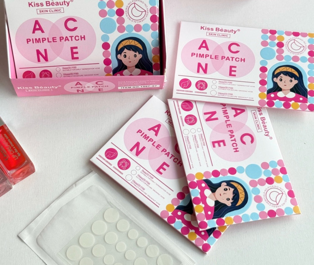 PARCHES ANTIACNE - KISS BEAUTY