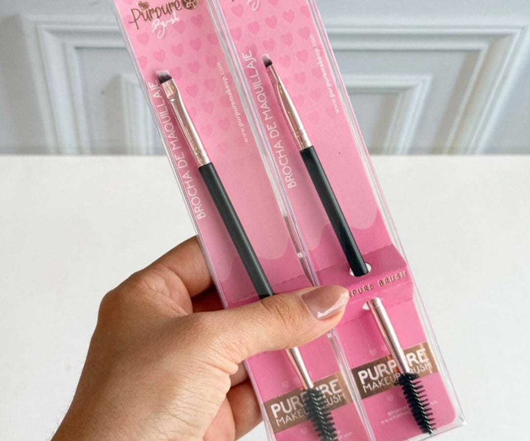 BROCHA DUO CEJAS - PURPURE