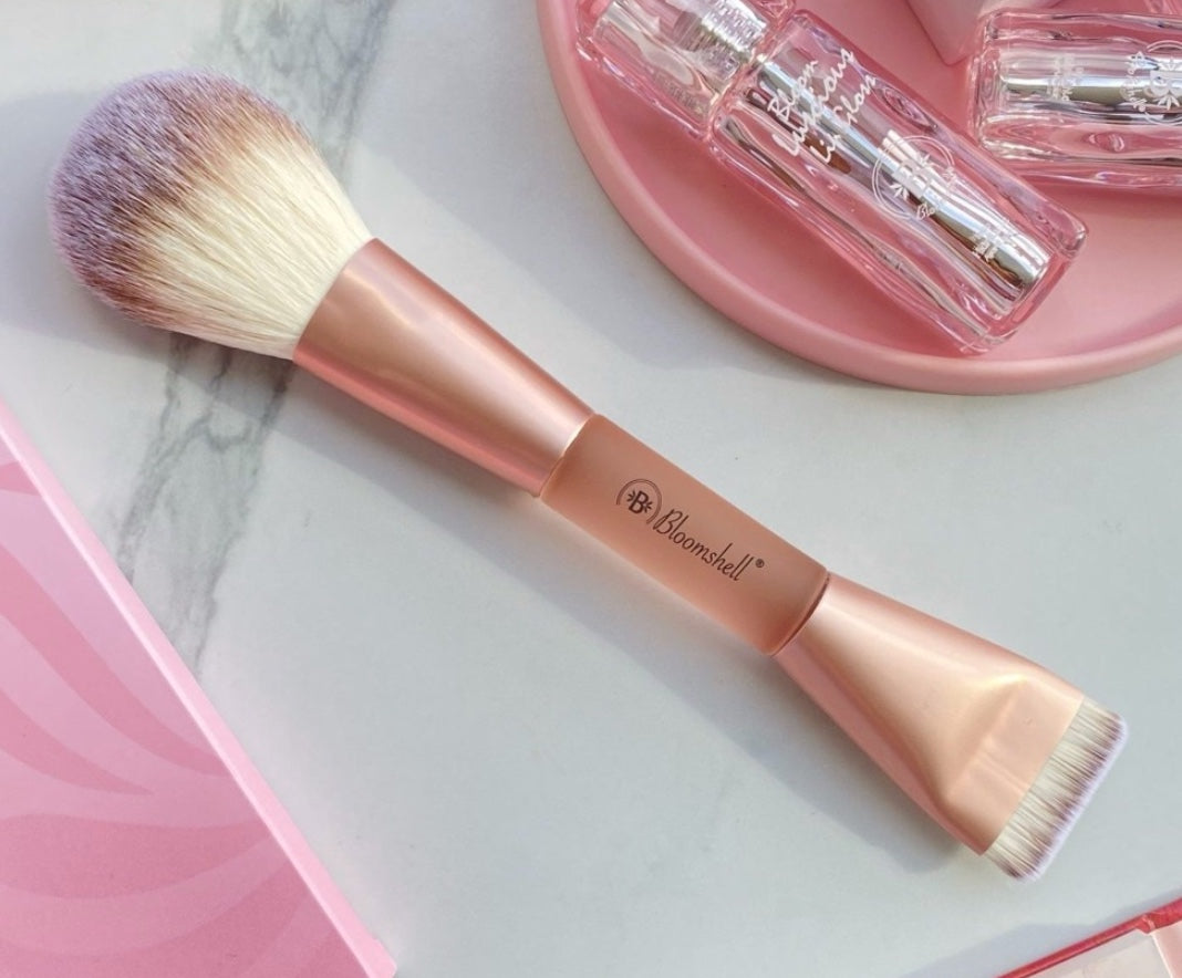 BROCHA DUO RUBOR Y BASE - BLOOMSHELL