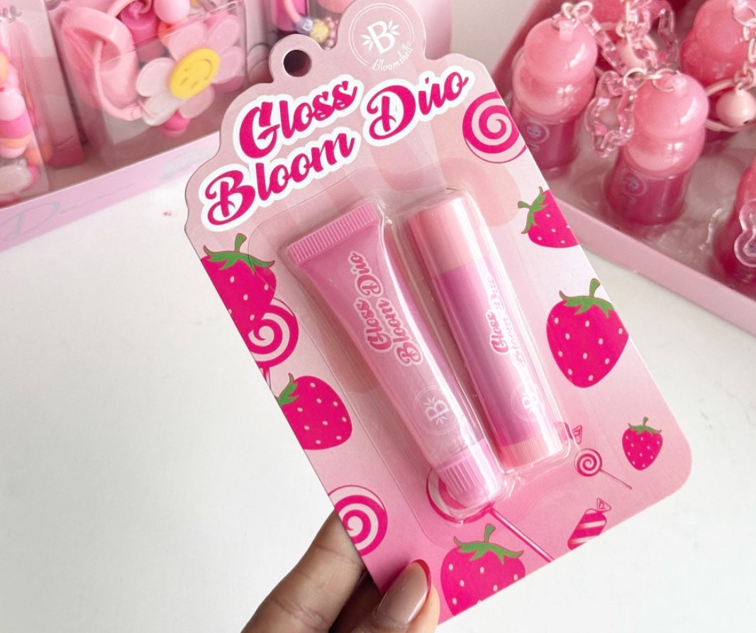 GLOSS BLOOM DUO - BLOOMSHELL