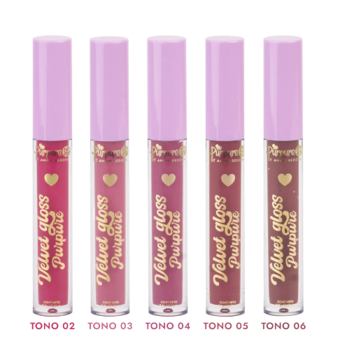 LIP GLOSS VELVET - PURPURE