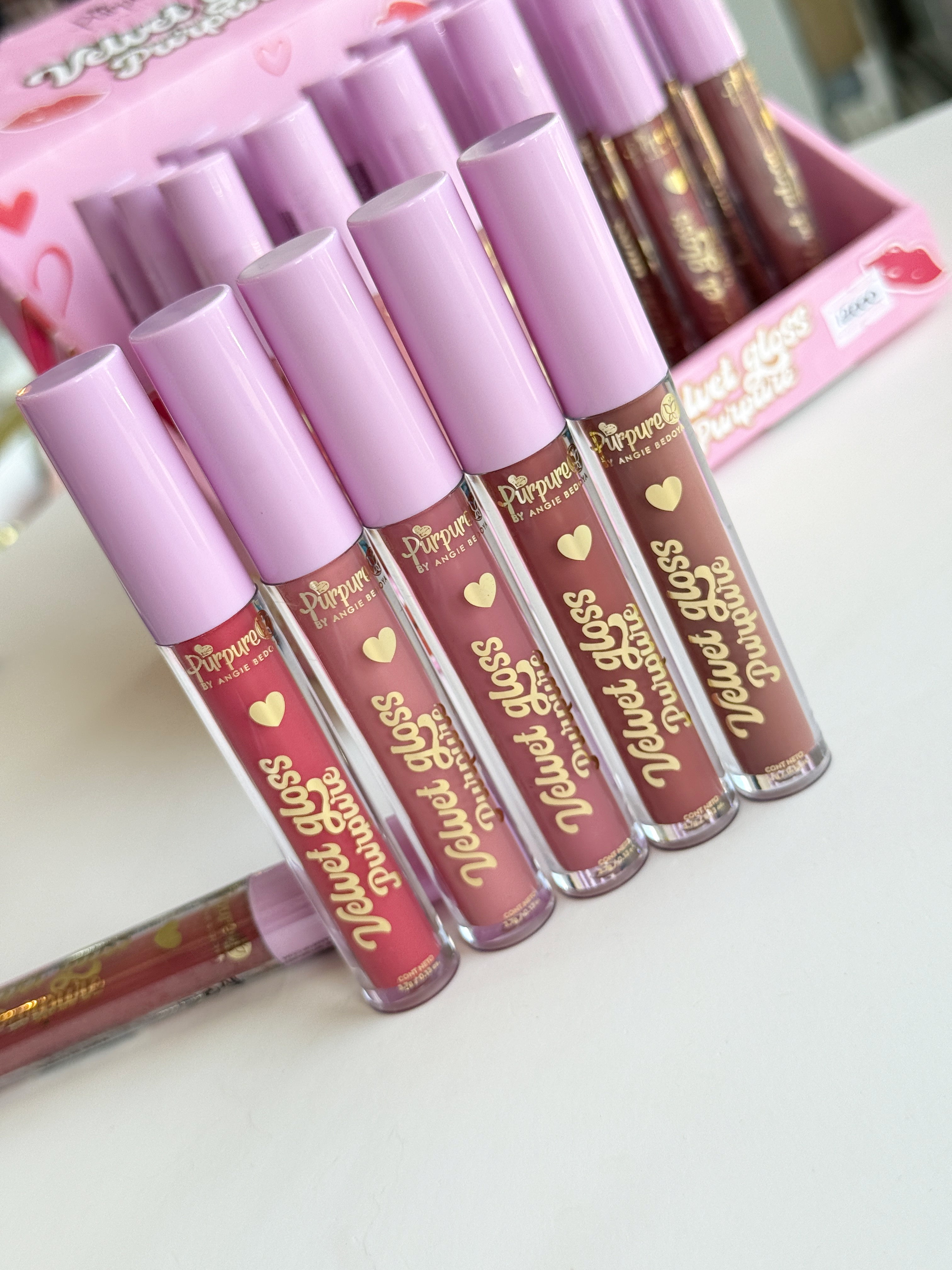 LIP GLOSS VELVET - PURPURE