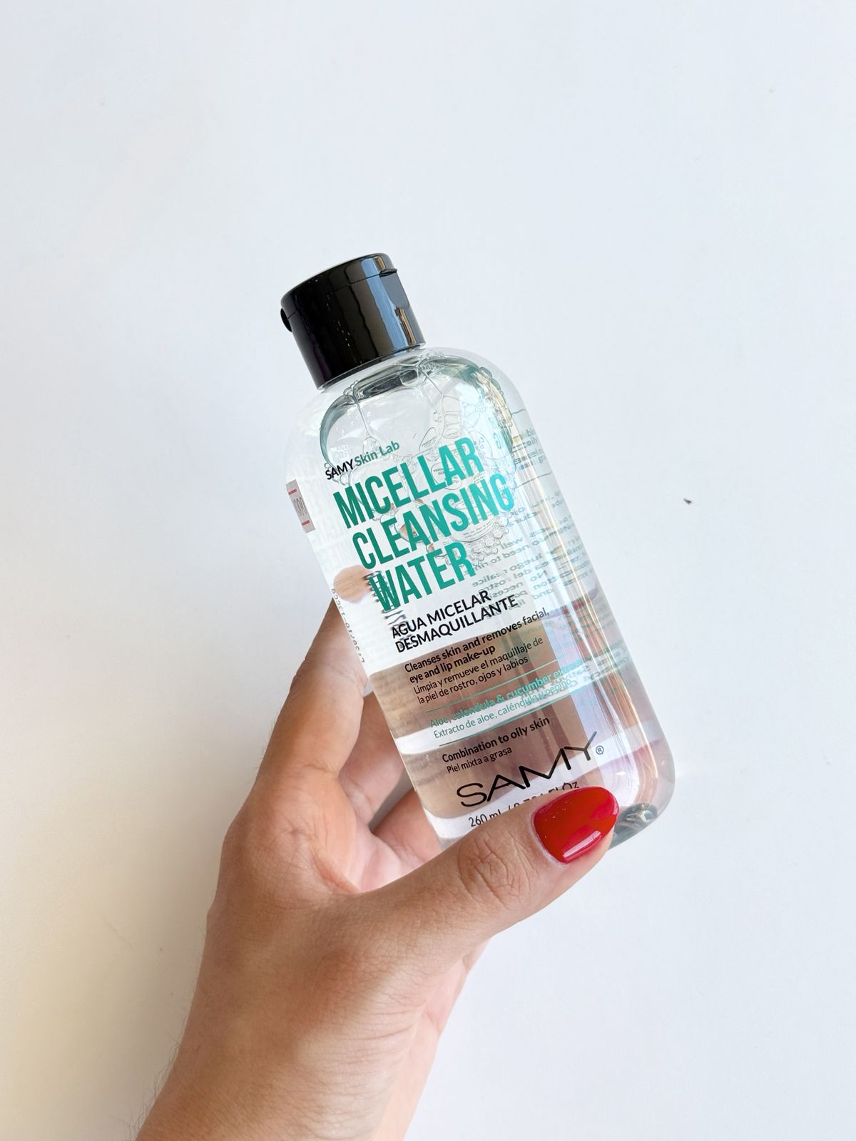 AGUA MICELAR 260ML - SAMY