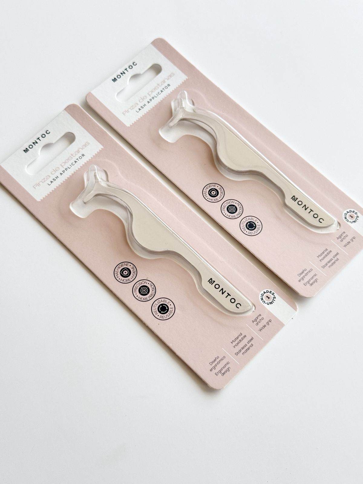 PINZA PESTAÑAS - MONTOC