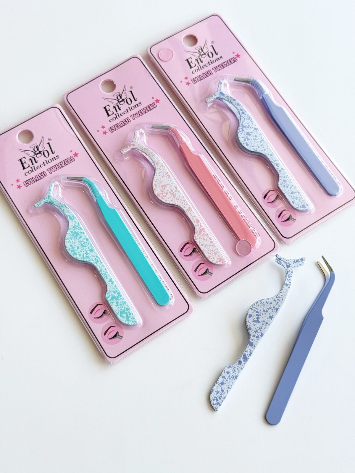 KIT PINZA PESTAÑAS - ENGOL