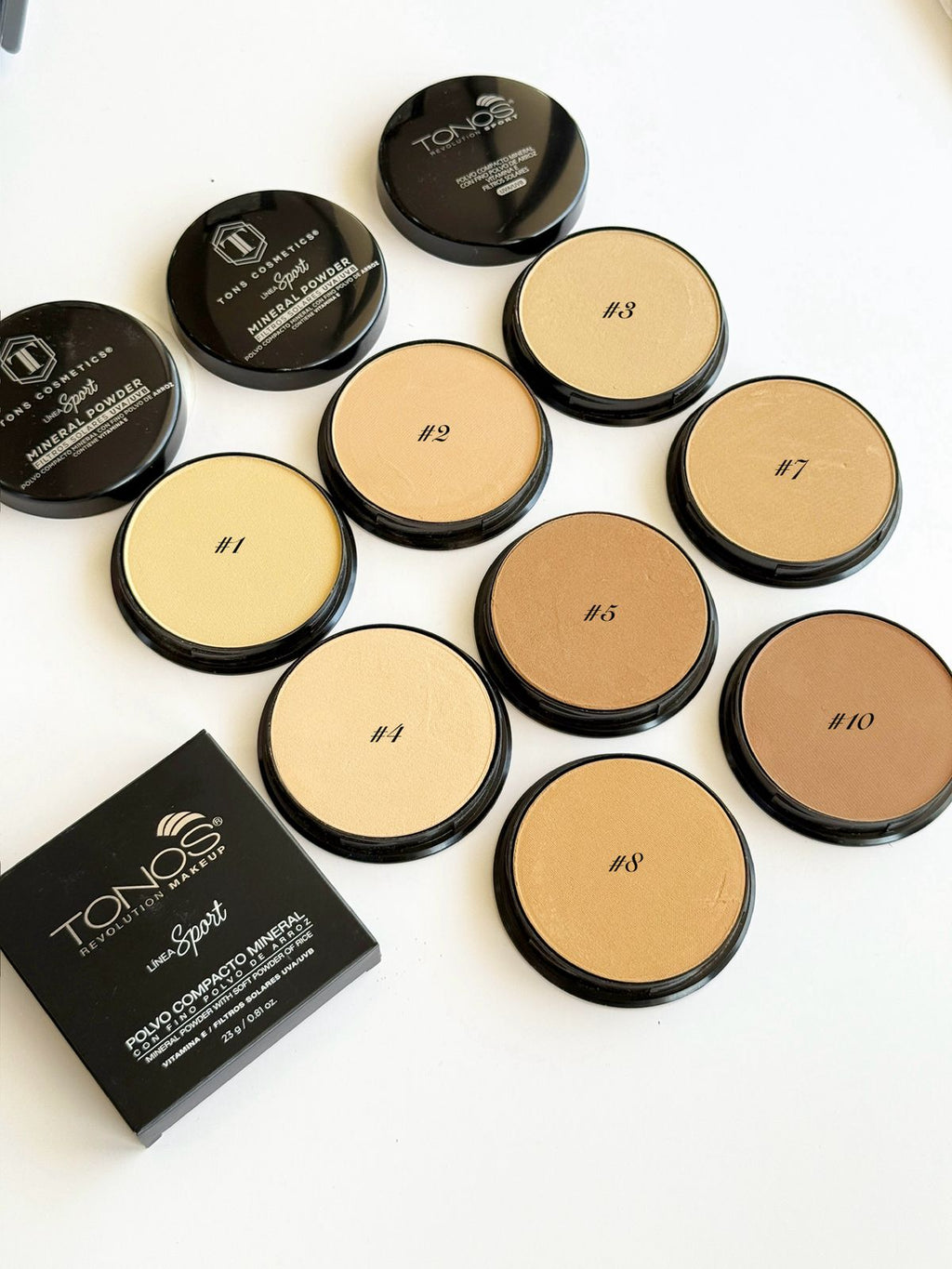 POLVO COMPACTO SPORT - TONOS