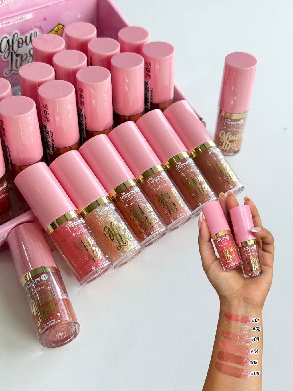 LIP GLOSS GLOW LIPS - PURPURE