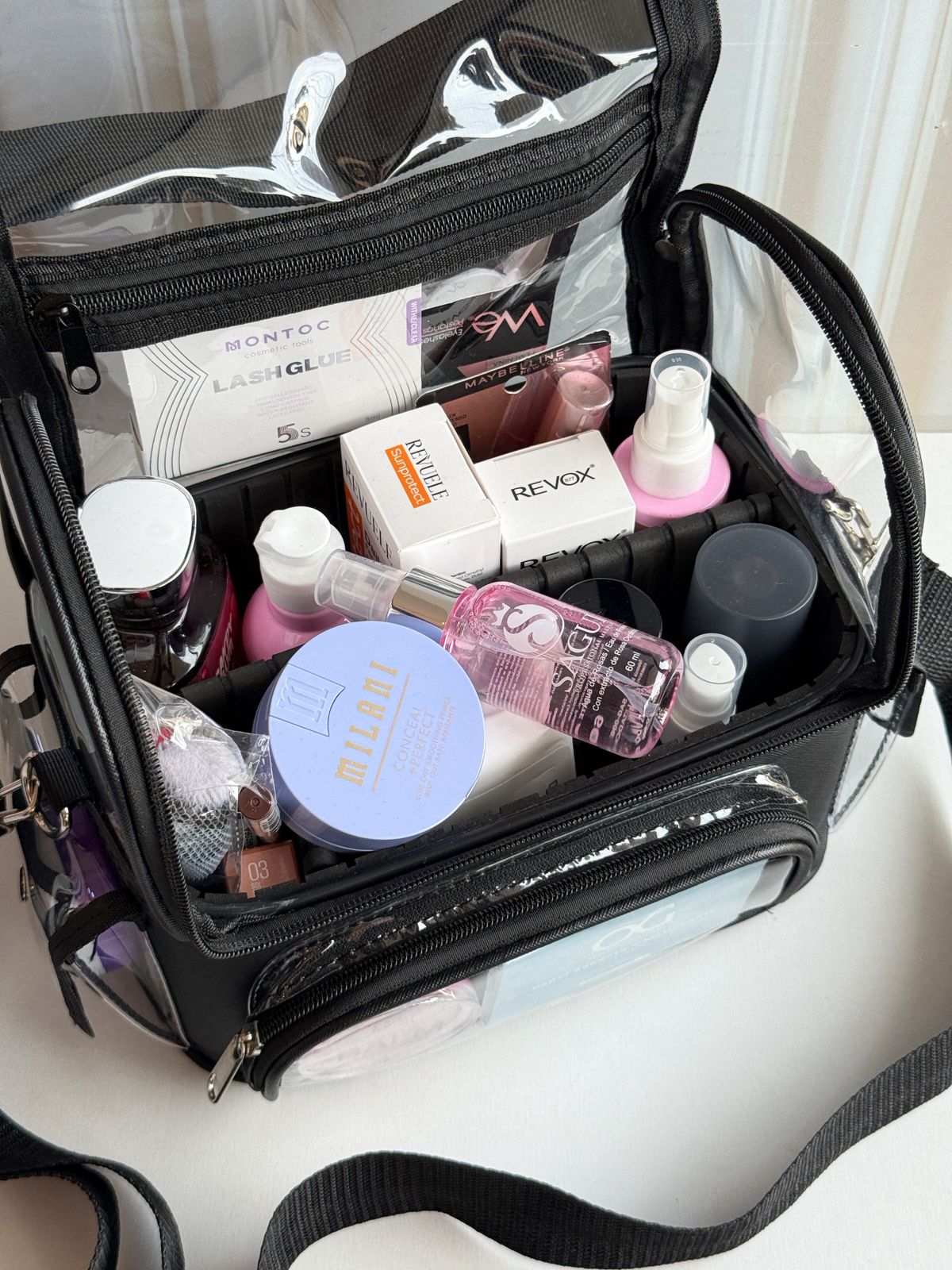 BOLSO TRANSPARENTE MAQUILLAJE - OG