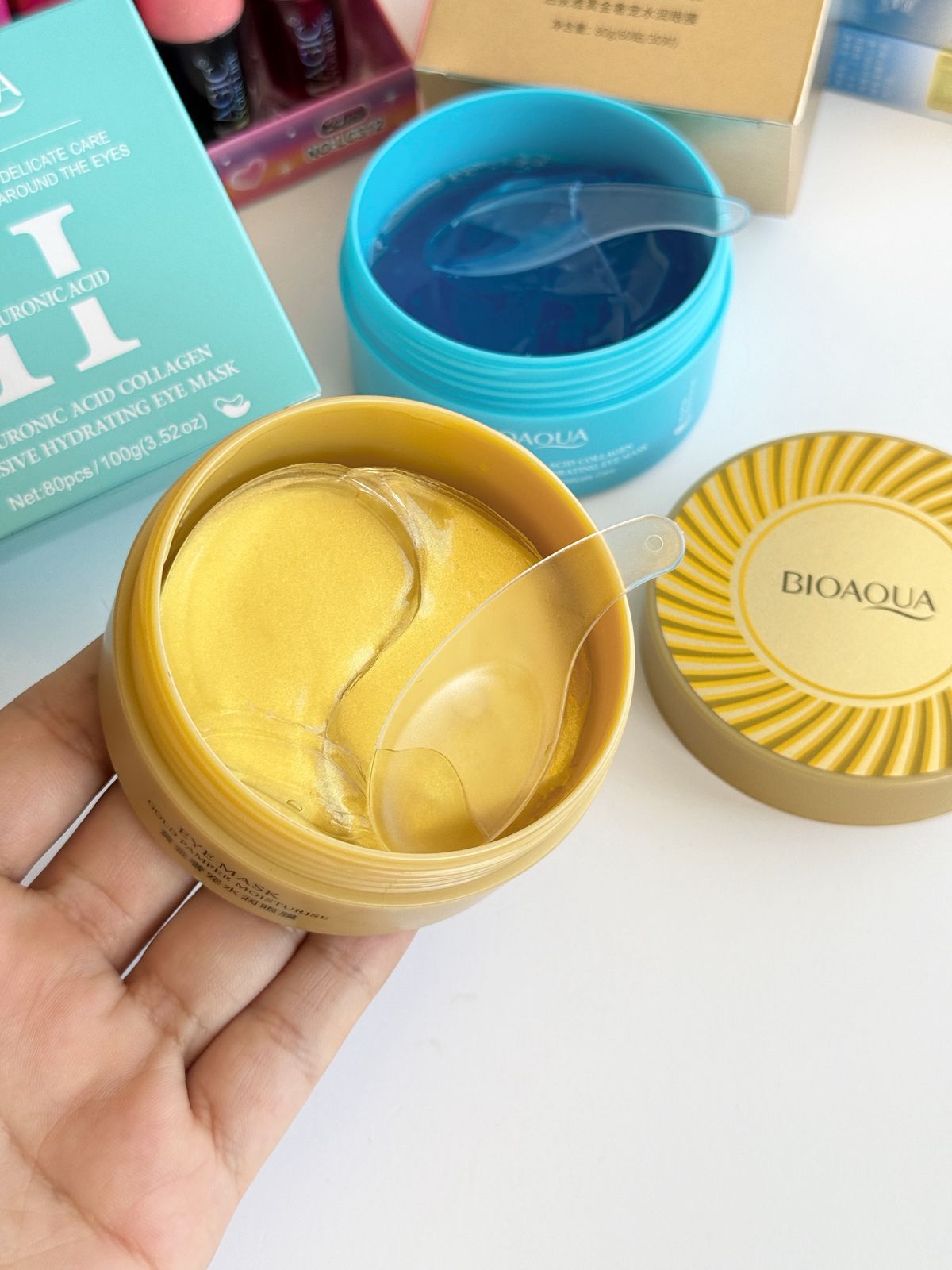 PARCHES OJERAS ORO - BIOAQUA