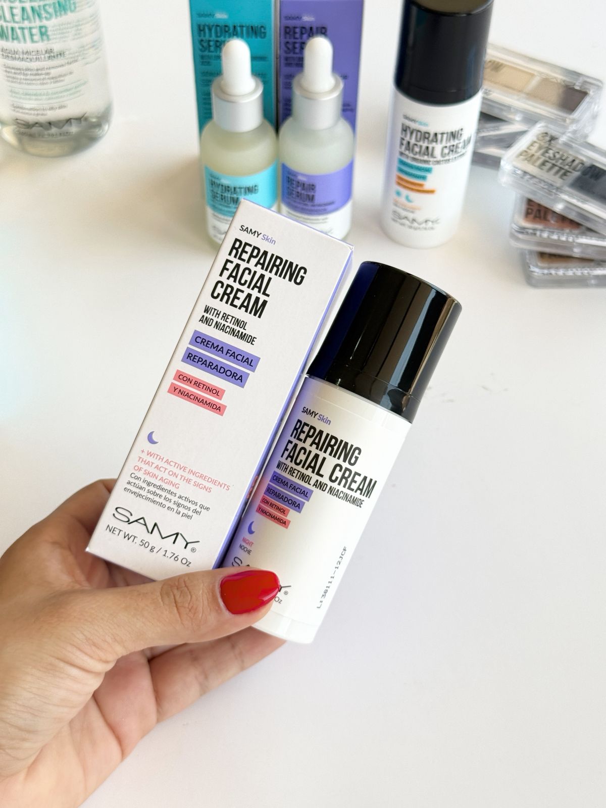 CREMA FACIAL REPARADORA - SAMY
