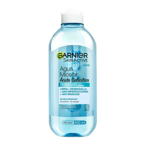 AGUA MICELAR ANTIACNE 400ML-GARNIER